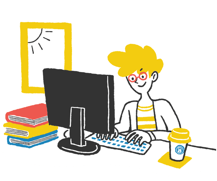 本制作のイラスト